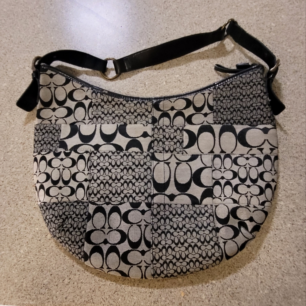 Patchwork Shoulder Bag - image 1